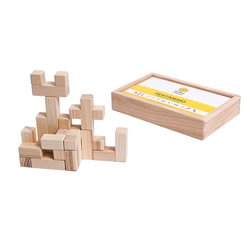 Головоломка Дерев'яна головоломка Пентаміно