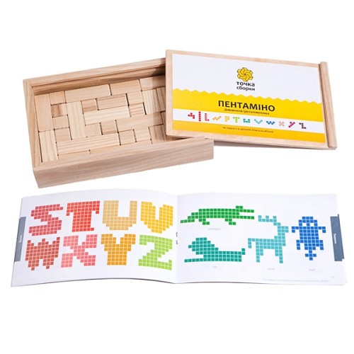 Головоломка Дерев'яна головоломка Пентаміно