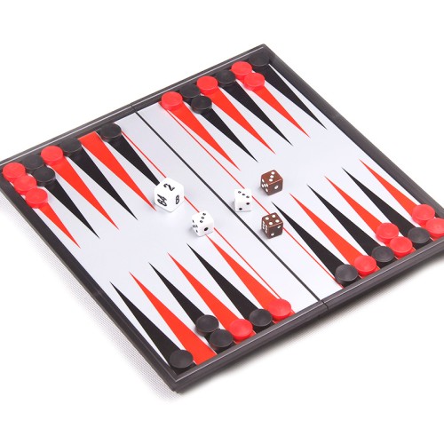 Нарды Нарди магнітні Magnetic Folding Backgammon