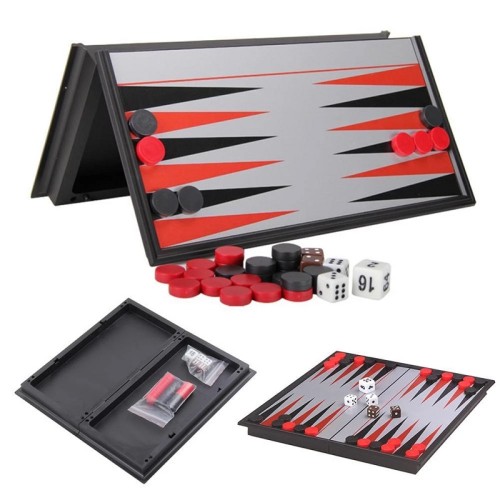 Нарды Нарди магнітні Magnetic Folding Backgammon
