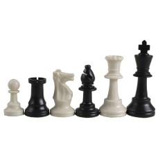 Шахові фігури KH 77 mm, пластик легкі