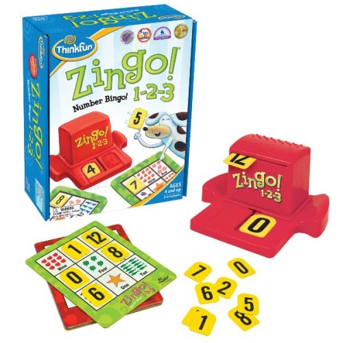 Головоломка Гра Зінго 1-2-3 | ThinkFun Zingo 1-2-3