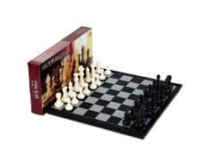 Шахи магнітні чорно-біли розмір дошки 36x36 см