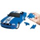 Головоломка Головоломка 3D пазл машина Ford Mustang блакитна 1:32