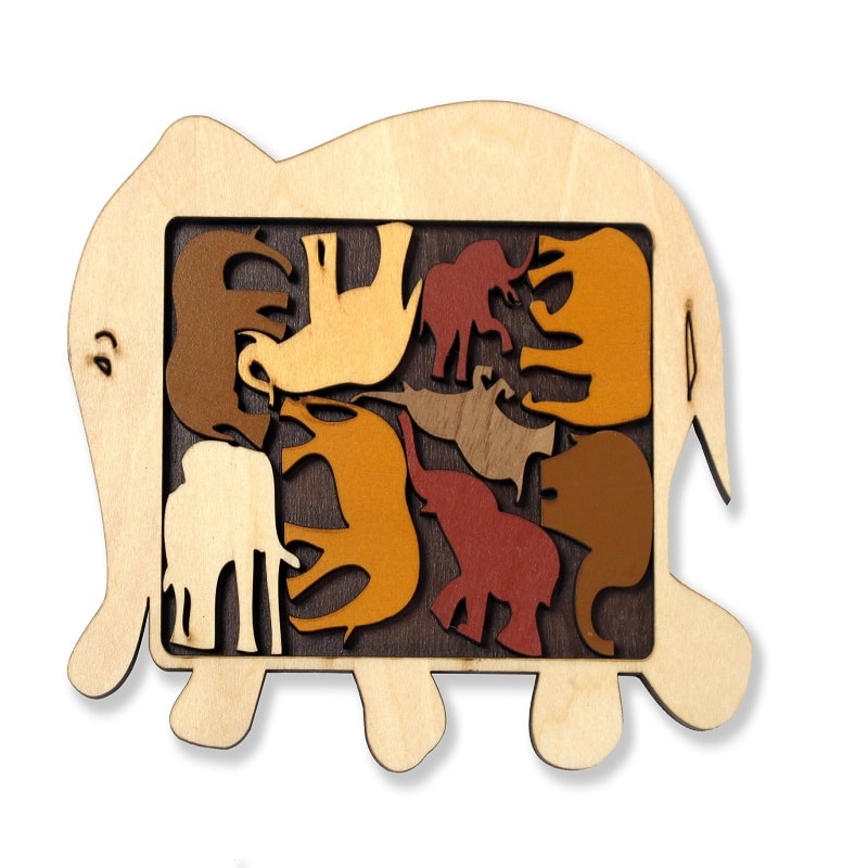 Головоломка Constantin puzzle Elephant parade | Парад слонів