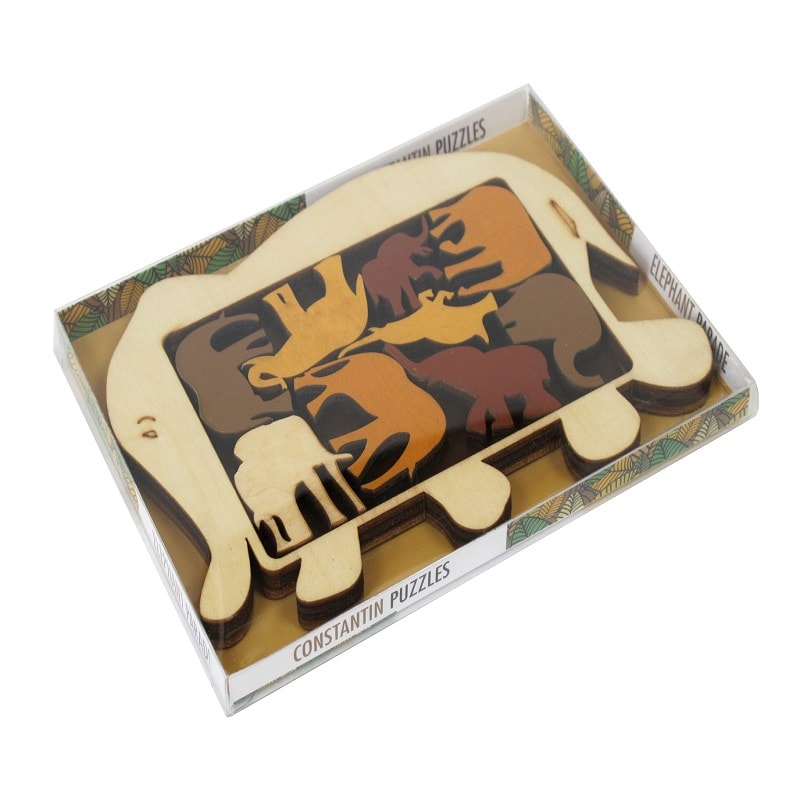 Головоломка Constantin puzzle Elephant parade | Парад слонів