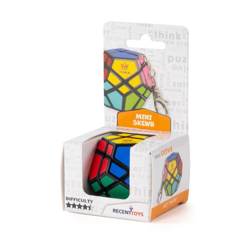 Кубик Головоломка брелок Meffert's Mini Skewb Ultimate
