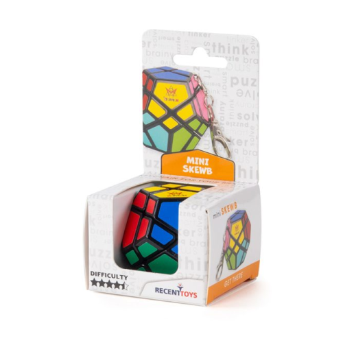 Кубик Головоломка брелок Meffert's Mini Skewb Ultimate