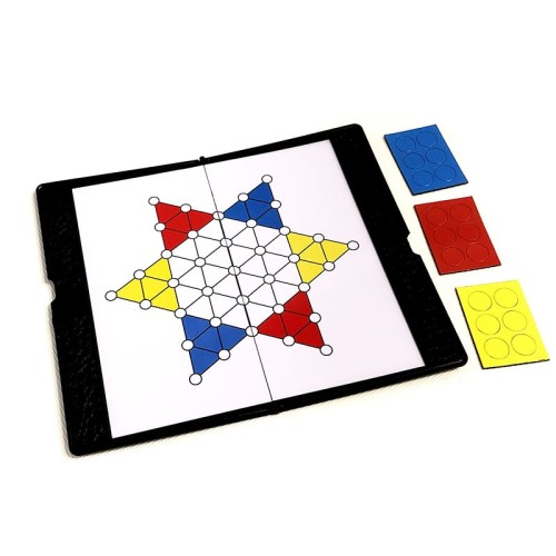 Шашки Магнітні китайські шашки (міні) Chinese Checkers
