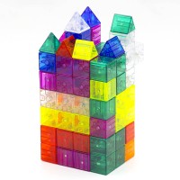 YJ Magnetic Cube Blocks | Магнітні блоки із задачами 34 деталі