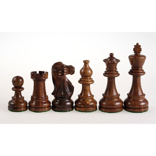 Шахи Шахові фігури дерев'яні 98мм Американський Стаунтон