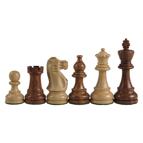 Шахи Шахові фігури дерев'яні 98мм Американський Стаунтон