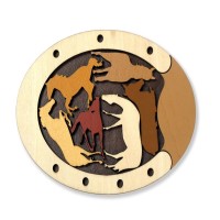 Constantin puzzle wild Horses | Головоломка Дикі коні