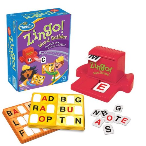 Головоломка Игра Зинго Строительство слов | ThinkFun Zingo Word Builder