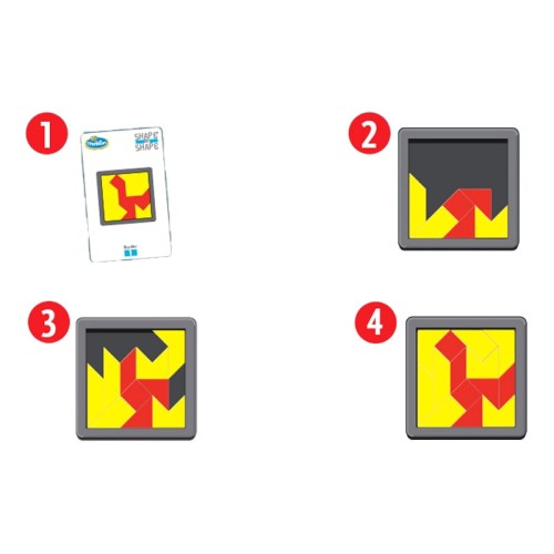 Головоломка Логічна гра Shape By Shape