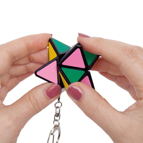 Кубик Meffert's Mini PyraStar | Брелок головоломка