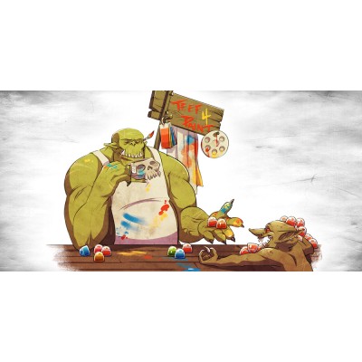 Майстер-клас з фарбування мініатюр