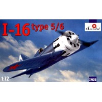 І-16 тип 5/6 одномоторний поршневий винищувач.
