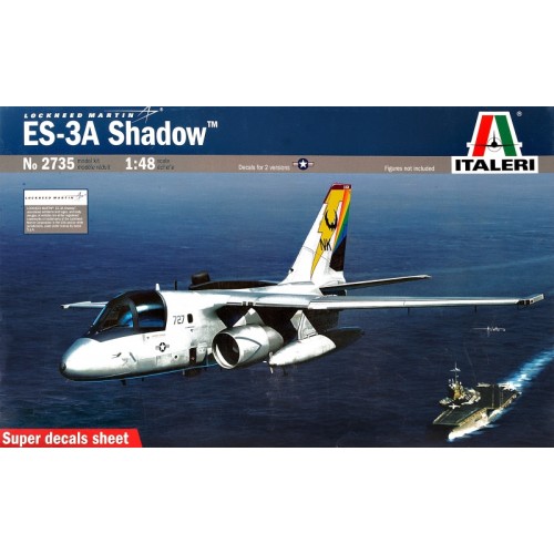 Збірна модель літака Самолет радиотехнической разведки ES-3A "Shadow" 1:48