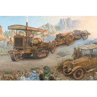 Артиллерийский трактор Holt 75 с гаубицей BL 8-inch