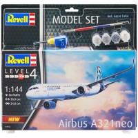 Подарочный набор с пассажирским самолетом Airbus A321 Neo