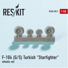 Смоляные колеса для турецких самолетов F-104 (A/B/C/D) Starfighter