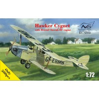Соревновательный самолет Hawker Cygnet с двигателем Bristol Cherub - III