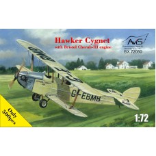 Змагальний літак Hawker Cygnet із двигуном Bristol Cherub - III