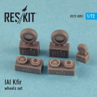 Смоляные колеса для самолета IAI Kfir