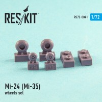 Смоляные колеса для вертолета Ми-24 (Ми-35)