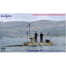 Электроподводная лодка «Gymnote Q1», 1889 год
