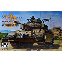 Израильский танк "Sho't Kal Dalet" с тараном