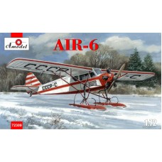 Самолет AIR-6 на лыжах