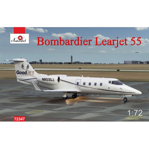 Літаки Пассажирский самолет Bombardier Learjet 55