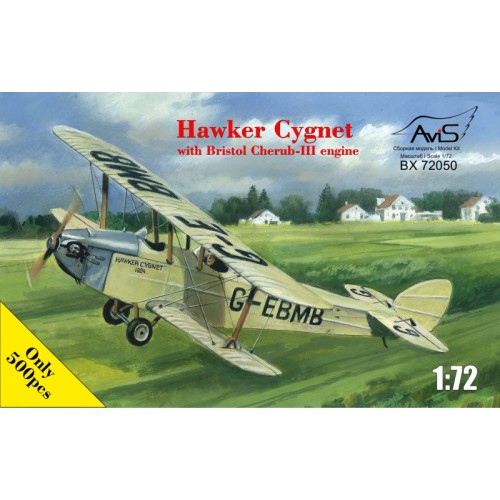 Літаки Соревновательный самолет Hawker Cygnet с двигателем Bristol Cherub - III