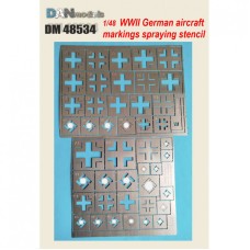 Трафарет для маркировки самолетов Люфтваффе, Вторая мировая война