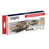 Набор красок Современная армия США и Морская пехота США, 8 шт.