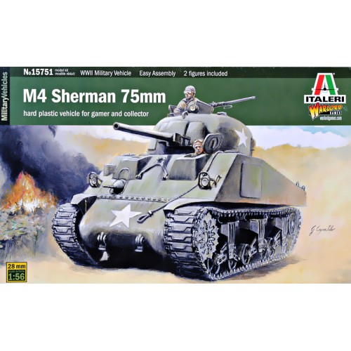 Бронетехніка та артилерія Американский танк M4 Sherman 75 мм