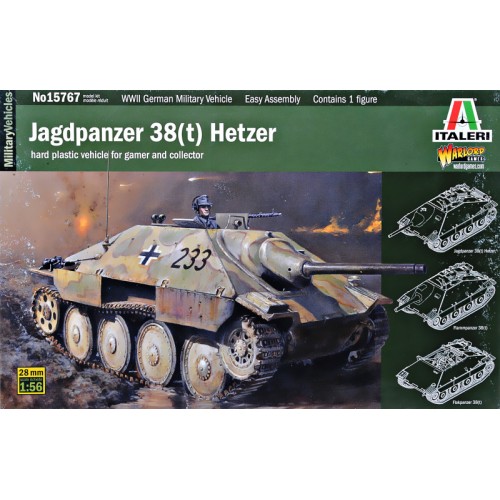 Бронетехніка та артилерія Немецкая САУ Jagdpanzer 38(t) Hetzer