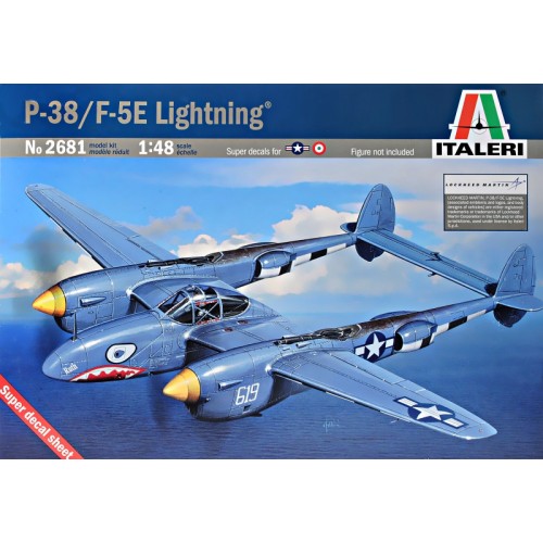 Літаки Истребитель P38/F-5E "Lightning"