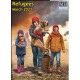 Фігури та мініатюри Серия «Украинская война», набор №5. Беженцы, март 2022 г.