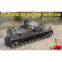 Танк Pz.Kpfw.III Ausf.B с экипажем
