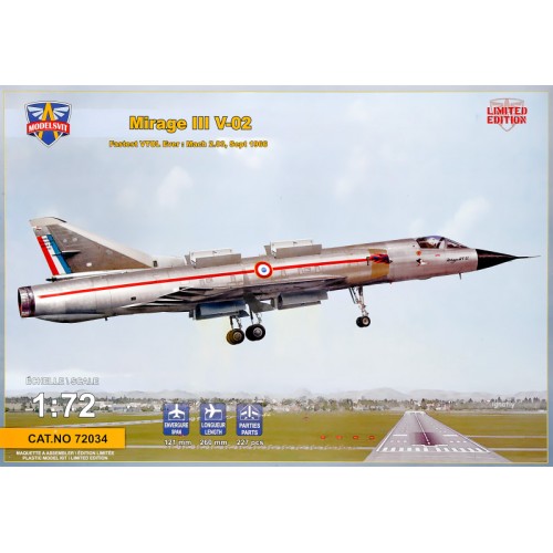 Літаки Сверхзвуковой истребитель-бомбардировщик Mirage III V-02
