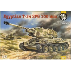 Самоходное 100мм орудие на базе танка T-34 (Египет)