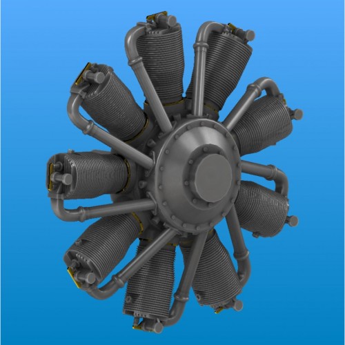 Набори деталіровки Двигатель Le Rhone 110-120 h.p.Oberursel Ur.II (смола)