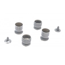 Сопла двигателей Су-34 (смола)