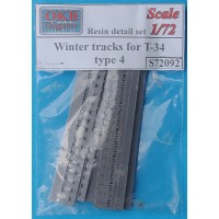 Траки для танка Т-34 "зимние", тип 4