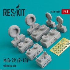 Смоляные колеса для самолета Микоян МиГ-29 (9-13)