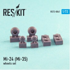 Смоляные колеса для вертолета Ми-24 (Ми-35)