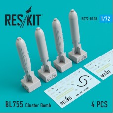 Кластерная ракета BL755 (4 шт.) для (Jaguar, Harrier, Phantom, МиГ-27)